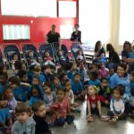 Os livros de Claudia Braga na UMEI Carlos Prates