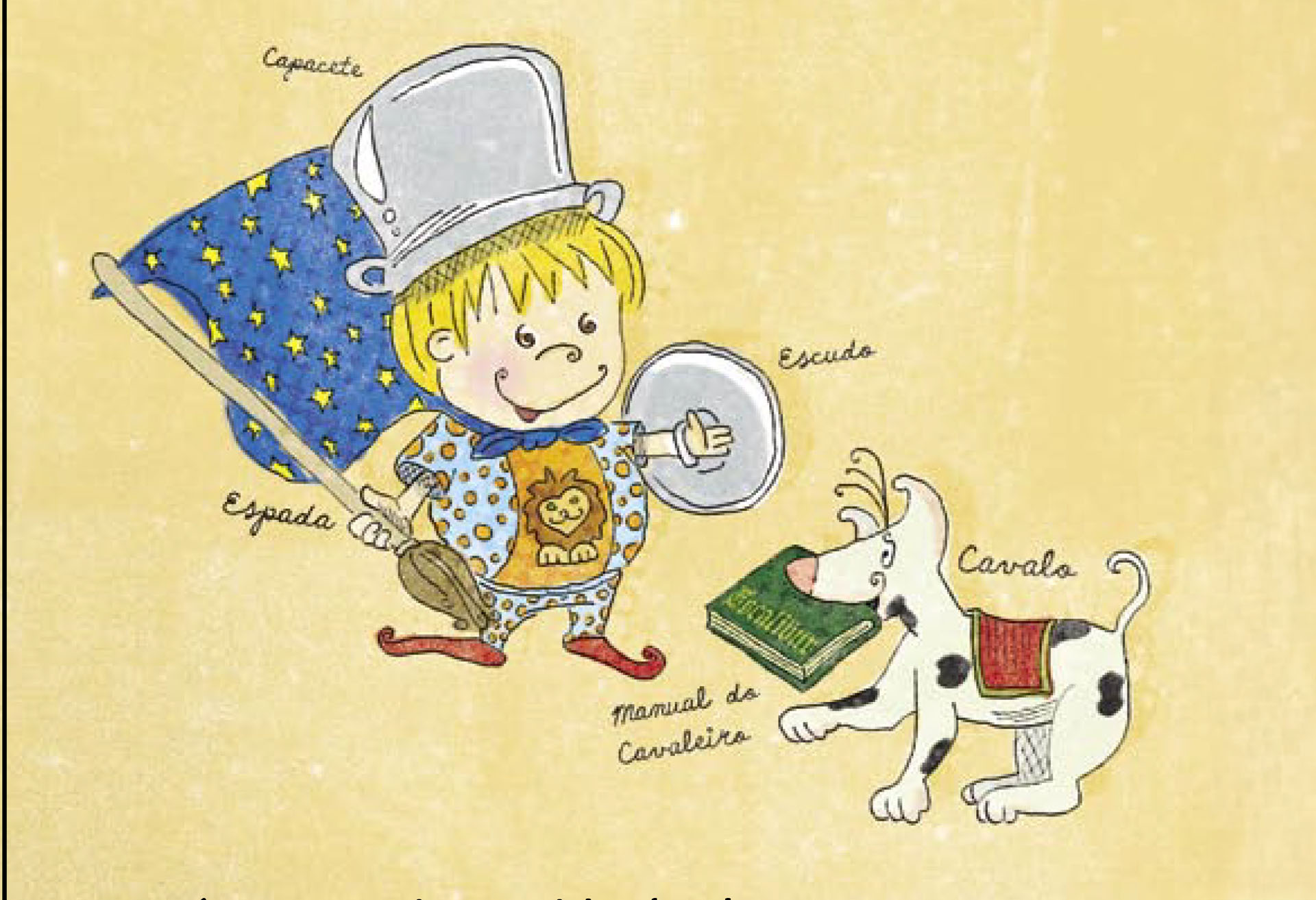 O Menino e o Dragão - Claudia Braga - deenho final