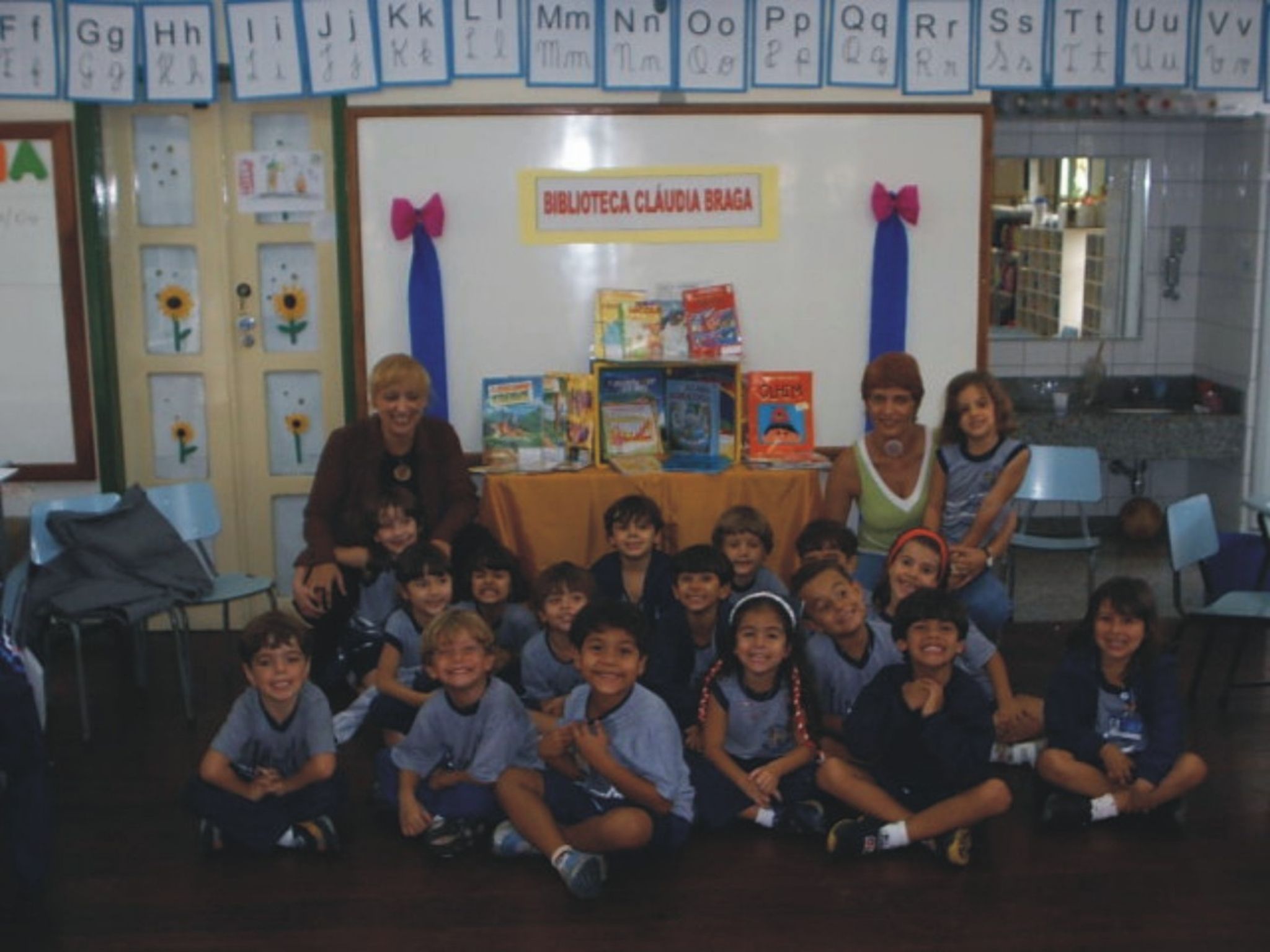 Inauguração da Biblioteca Cláudia Braga